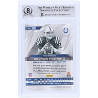 Peyton Manning Indianapolis Colts Autographed 2015 Panini Spectra #90 #/99 Beckett Fanatics Witnessed Authenticated 10 Card 