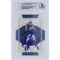 Peyton Manning Indianapolis Colts Autographed 2021 Panini National Treasures #32 #/99 Beckett Fanatics Witnessed Authenticated 10 Card 