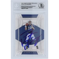 Peyton Manning Indianapolis Colts Autographed 2021 Panini National Treasures #32 #/99 Beckett Fanatics Witnessed Authenticated 10 Card 