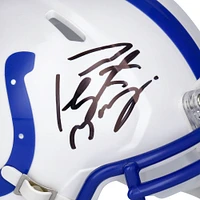Peyton Manning Indianapolis Colts Autographed Riddell 1995-2003 Throwback Logo Speed Mini Helmet