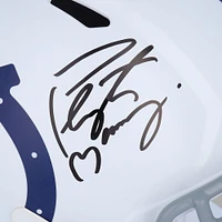 Peyton Manning Indianapolis Colts Autographed Riddell 2020 Speed Replica Helmet