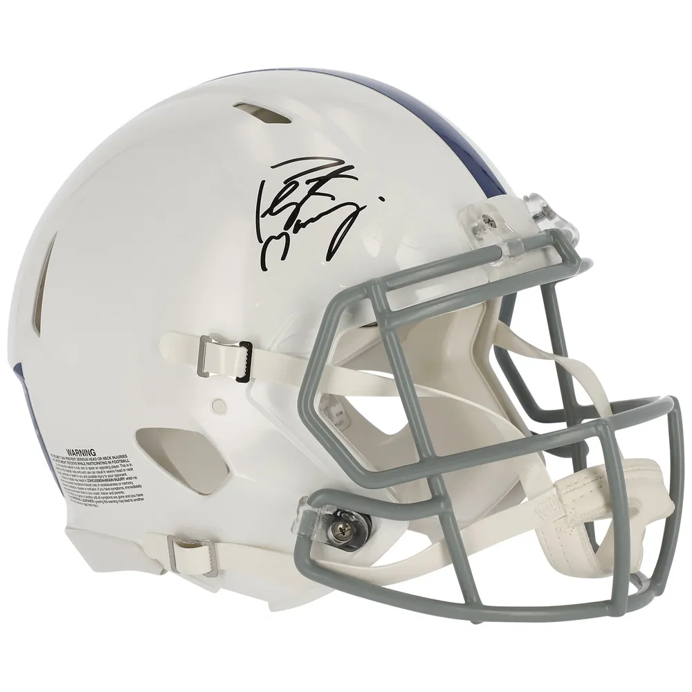 Peyton Manning Hall of Fame Signed/autographed Colts White 