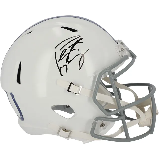 Peyton Manning Signed Indianapolis Colts Flash Authentic Speed NFL Helmet