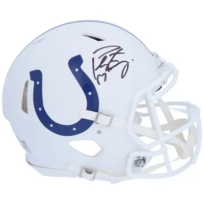 Lids Peyton Manning Indianapolis Colts Fanatics Authentic Autographed  Riddell Speed Authentic Helmet with HOF 21 Inscription