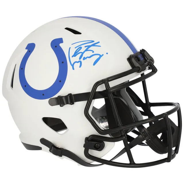 Lids Peyton Manning Indianapolis Colts Fanatics Authentic Autographed  Riddell Mini Helmet