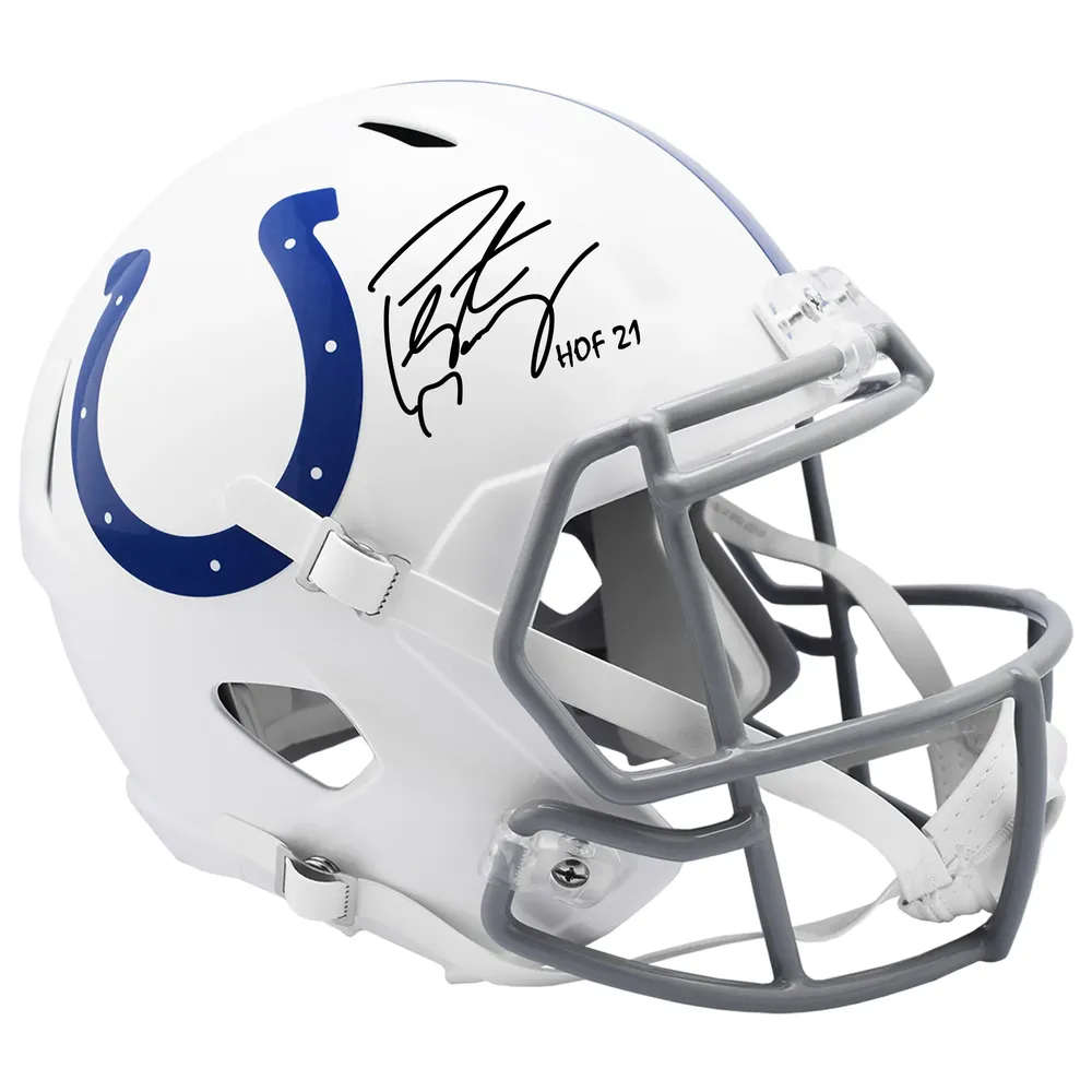 NFL COLTS Peyton Manning autographed football helmet full size