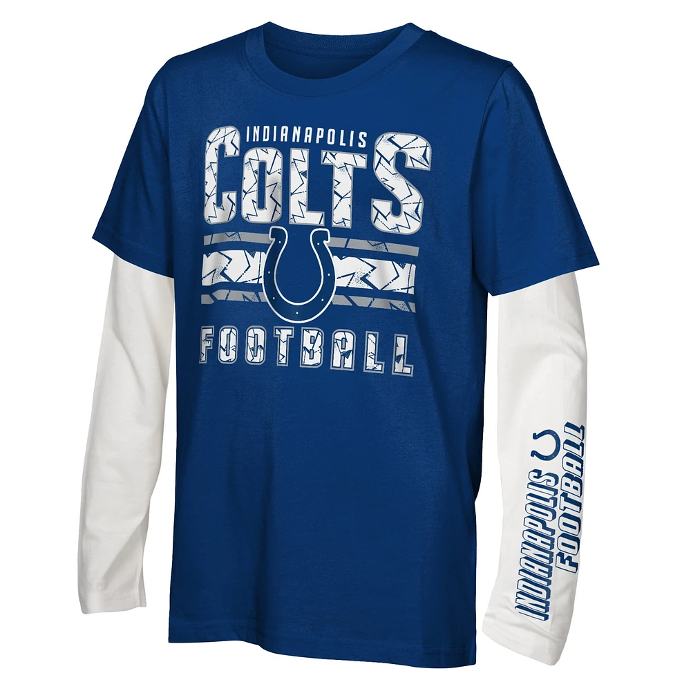 Ensemble de t-shirts the Mix pour enfants d'âge préscolaire Indianapolis Colts