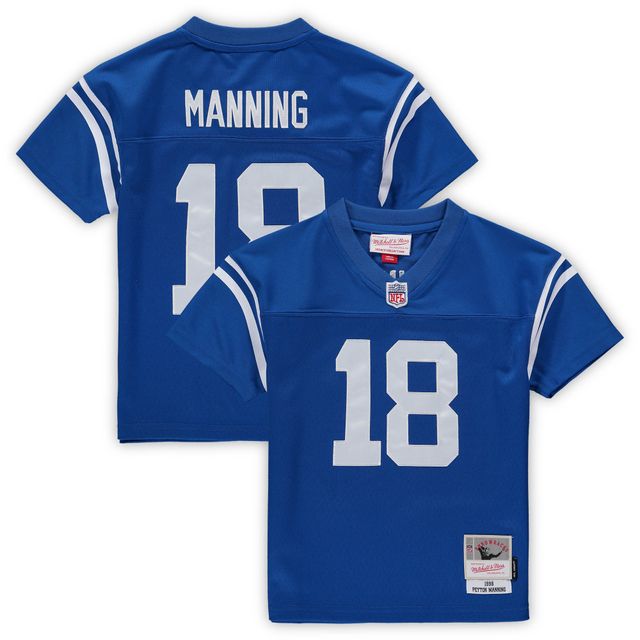 Maillot préscolaire Mitchell & Ness Peyton Manning Royal Indianapolis Colts Retired Legacy Jersey