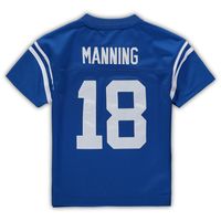 Men's Mitchell & Ness Peyton Manning Royal Indianapolis Colts