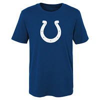 T-shirt à logo primaire des Royal Indianapolis Colts pour enfants d'âge préscolaire