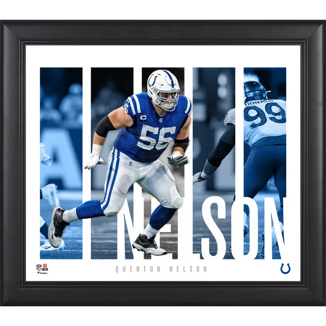 Men's Indianapolis Colts Quenton Nelson Nike Royal Player Game Jersey