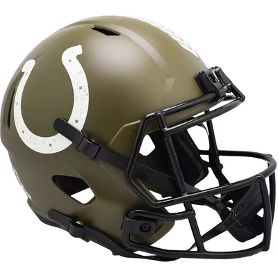 Riddell Indianapolis Colts Salute To Service Speed Replica Helmet