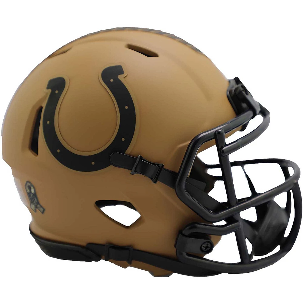 Riddell Indianapolis Colts Salute To Service Speed Mini Helmet