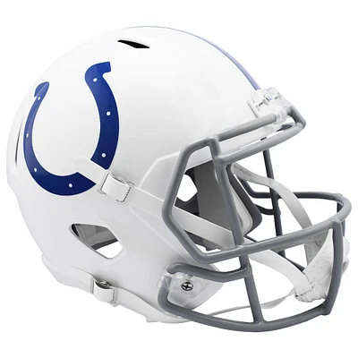 Riddell Indianapolis Colts Replica Revolution Speed ​​Casque de football pleine grandeur pour écran