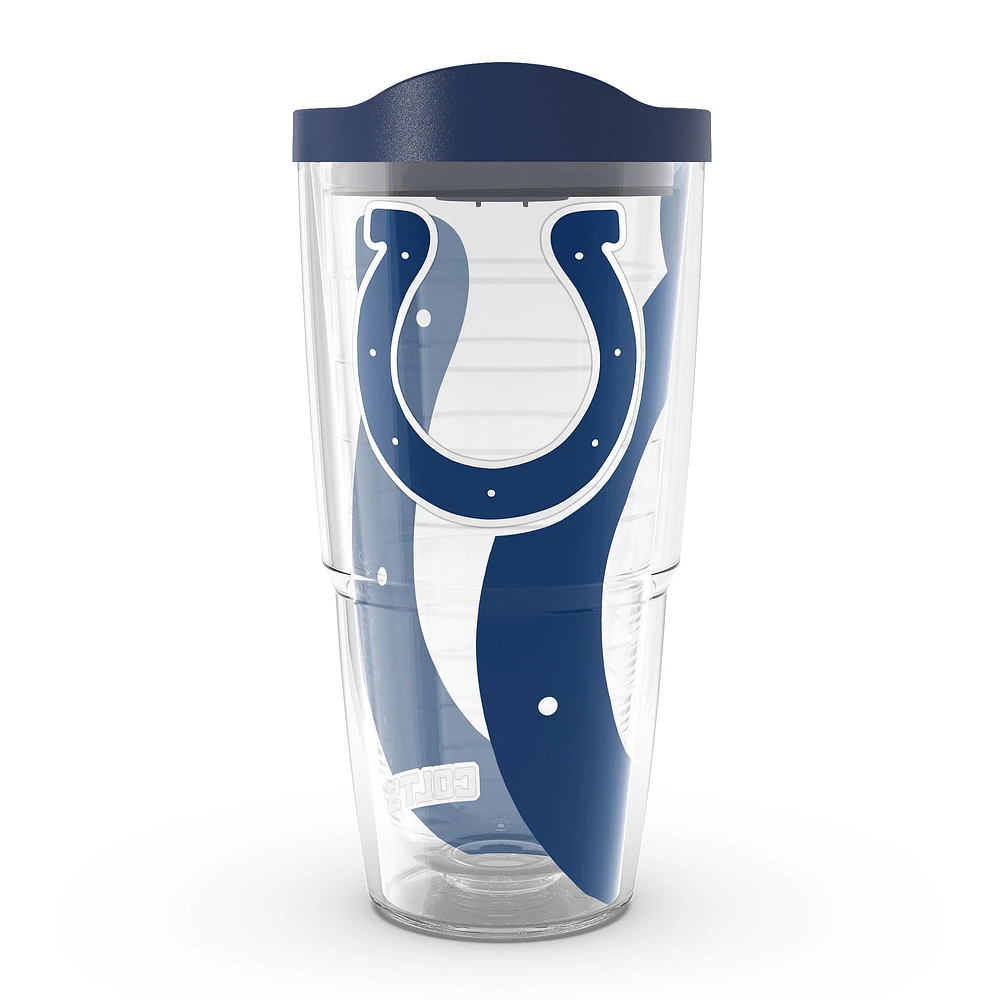 Tervis Indianapolis Colts 24oz. Véritable gobelet classique avec couvercle