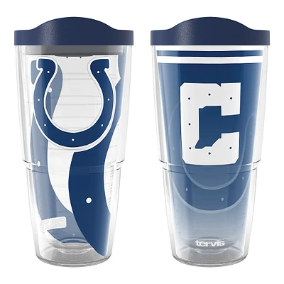 Tervis Indianapolis Colts 24oz NFL 2 PACK Véritable et Forever Fan