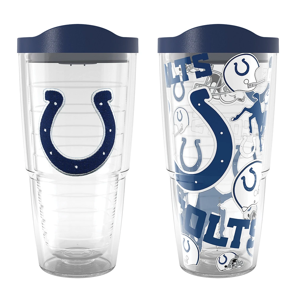 Tervis Indianapolis Colts NFL Lot de 2 allover et emblème