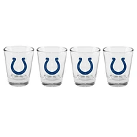 The Memory Company Indianapolis Colts 4-Pack 2oz. Ensemble de verres à shot