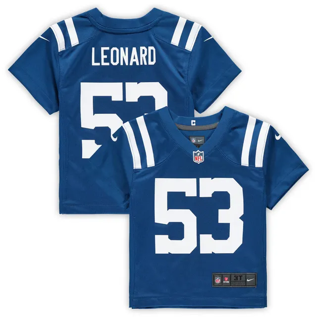 Lids Shaquille Leonard Indianapolis Colts Nike Player Name & Number Long  Sleeve T-Shirt - Royal