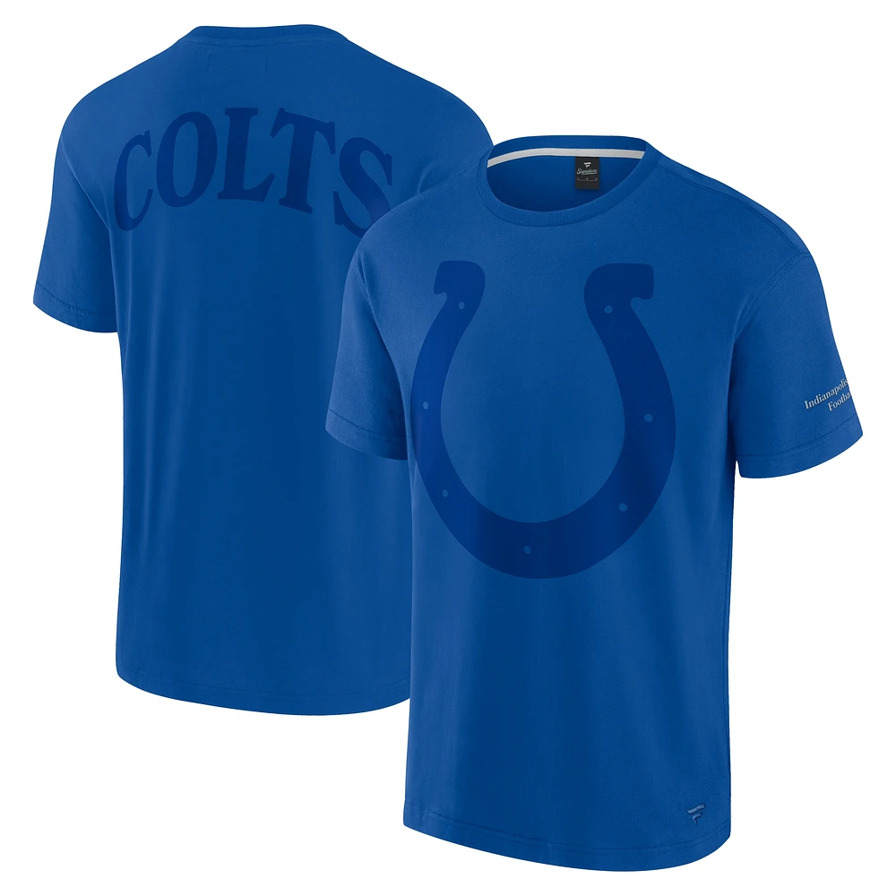 Unisex Fanatics  Royal Indianapolis Colts Elements Iconic T-Shirt