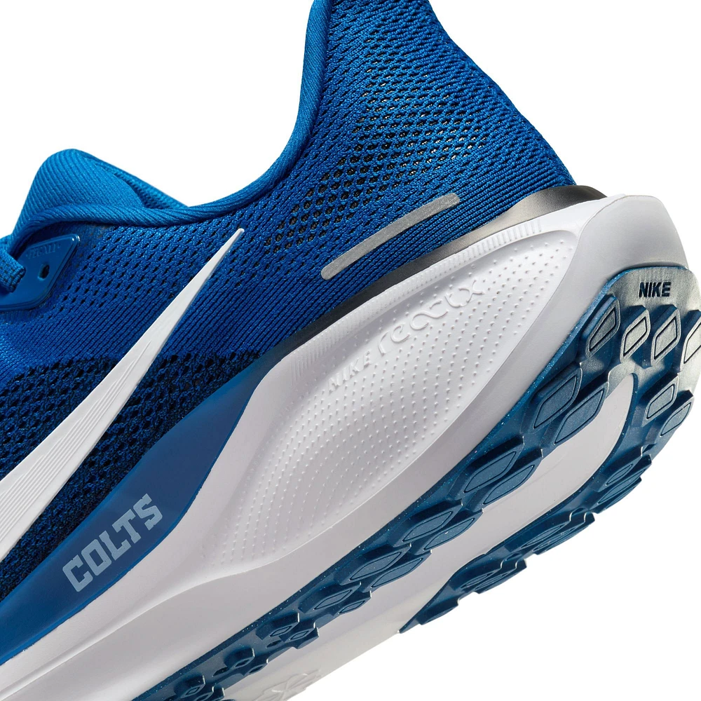 Chaussures de course unisexe Nike Zoom Pegasus 41 Indianapolis Colts bleues