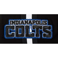 T-shirt unisexe Pro Standard noir à rayures sur les épaules Indianapolis Colts Indiana Nights