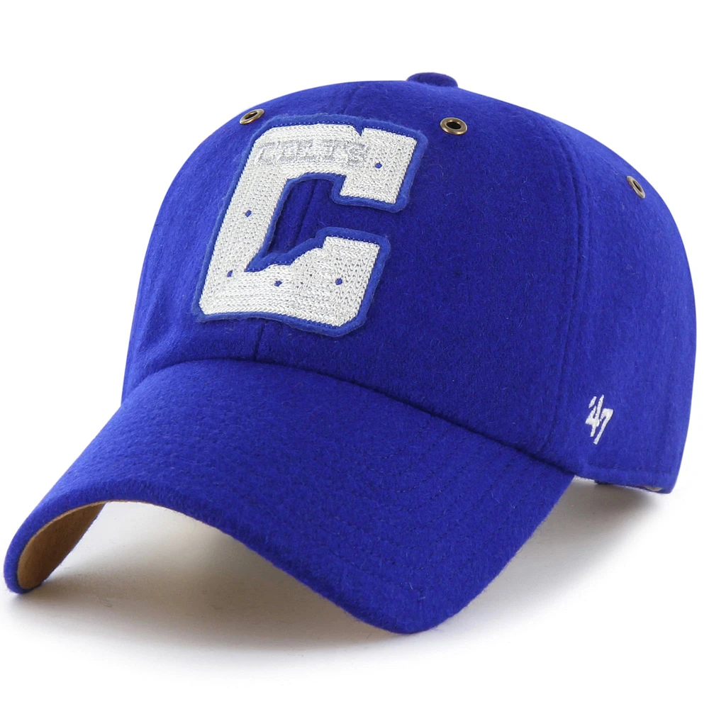 Unisex Stoney Clover Lane x '47 Royal Indianapolis Colts Field Goal Clean Up Adjustable Hat