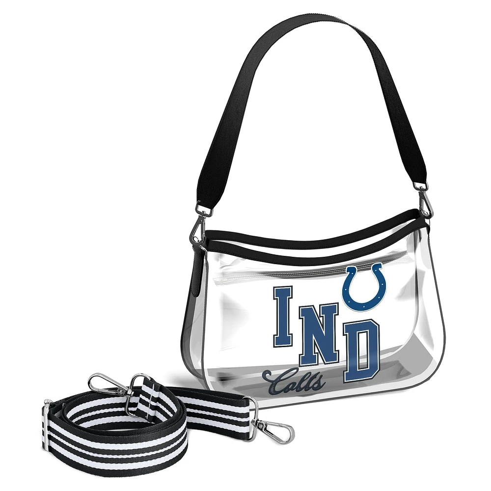 WEAR by Erin Andrews Indianapolis Colts Clear Stadium Mini Purse