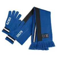 Ensemble écharpe et gants WEAR by Erin Andrews Indianapolis Colts