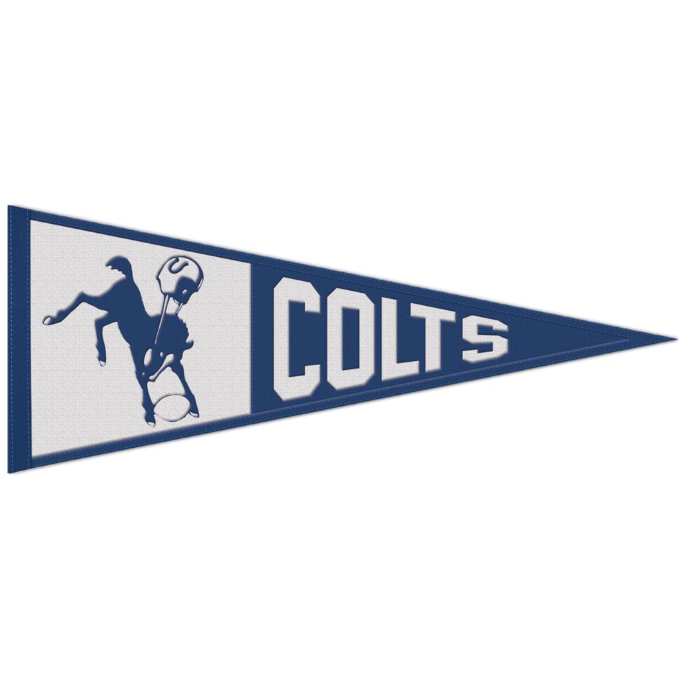 WinCraft Indianapolis Colts 13" x 32" Retro Logo Pennant