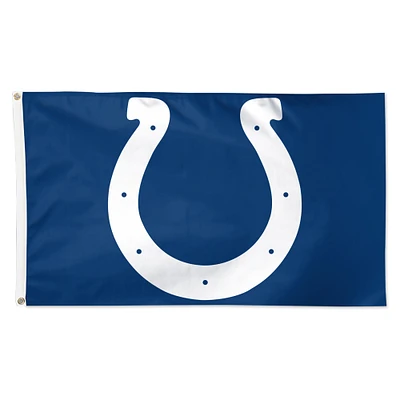 WinCraft Indianapolis Colts 3' x 5' Drapeau simple face avec logo principal