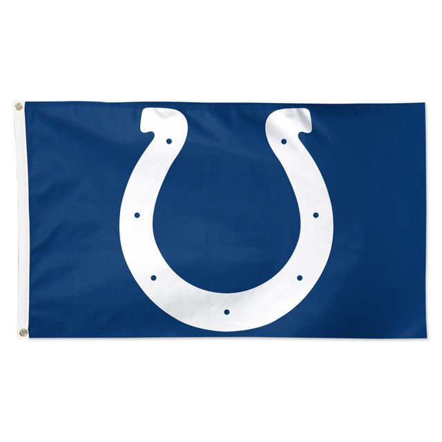 WinCraft Indianapolis Colts 3' x 5' Logo principal simple face - Drapeau