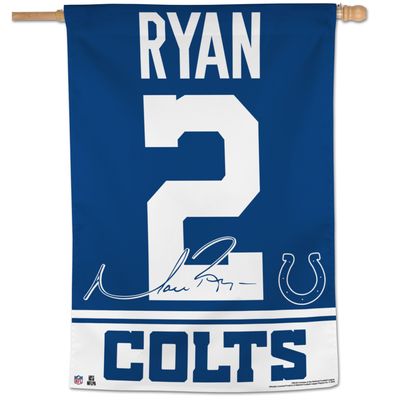 WinCraft Matt Ryan Indianapolis Colts 28'' x 40'' Single-Sided Vertical Banner