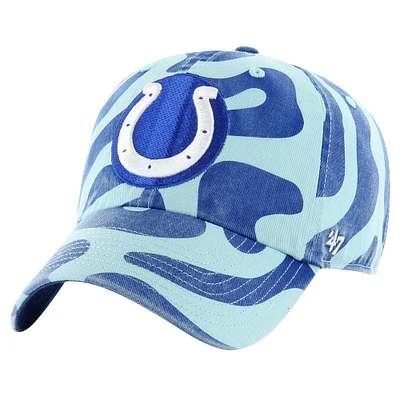 Casquette réglable Freeform Clean Up des Colts d'Indianapolis '47 bleue pour femmes