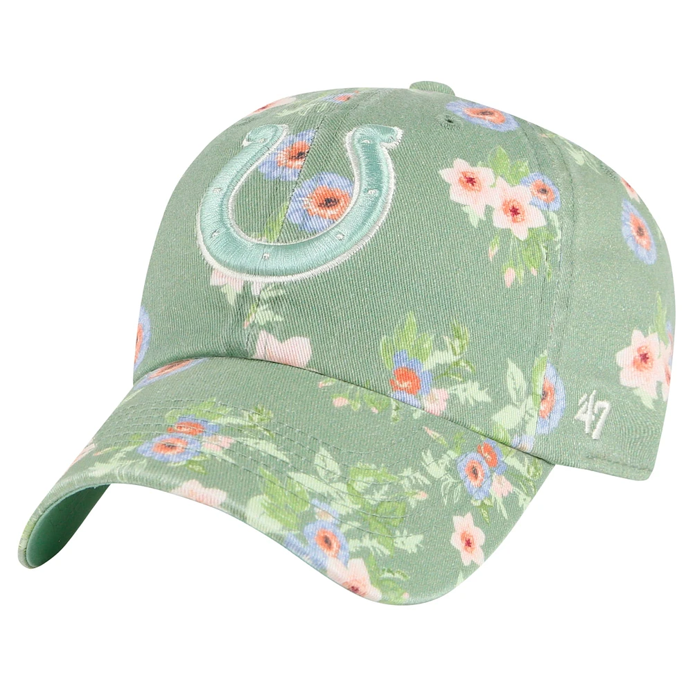 Casquette réglable '47 verte Indianapolis Colts Meadow Garden Clean Up pour femmes