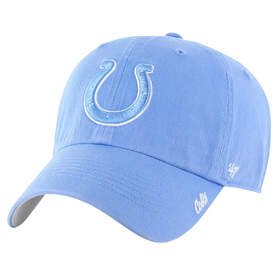 Casquette ajustable Luminance Cheer Clean Up '47 Royal Indianapolis Colts pour femme