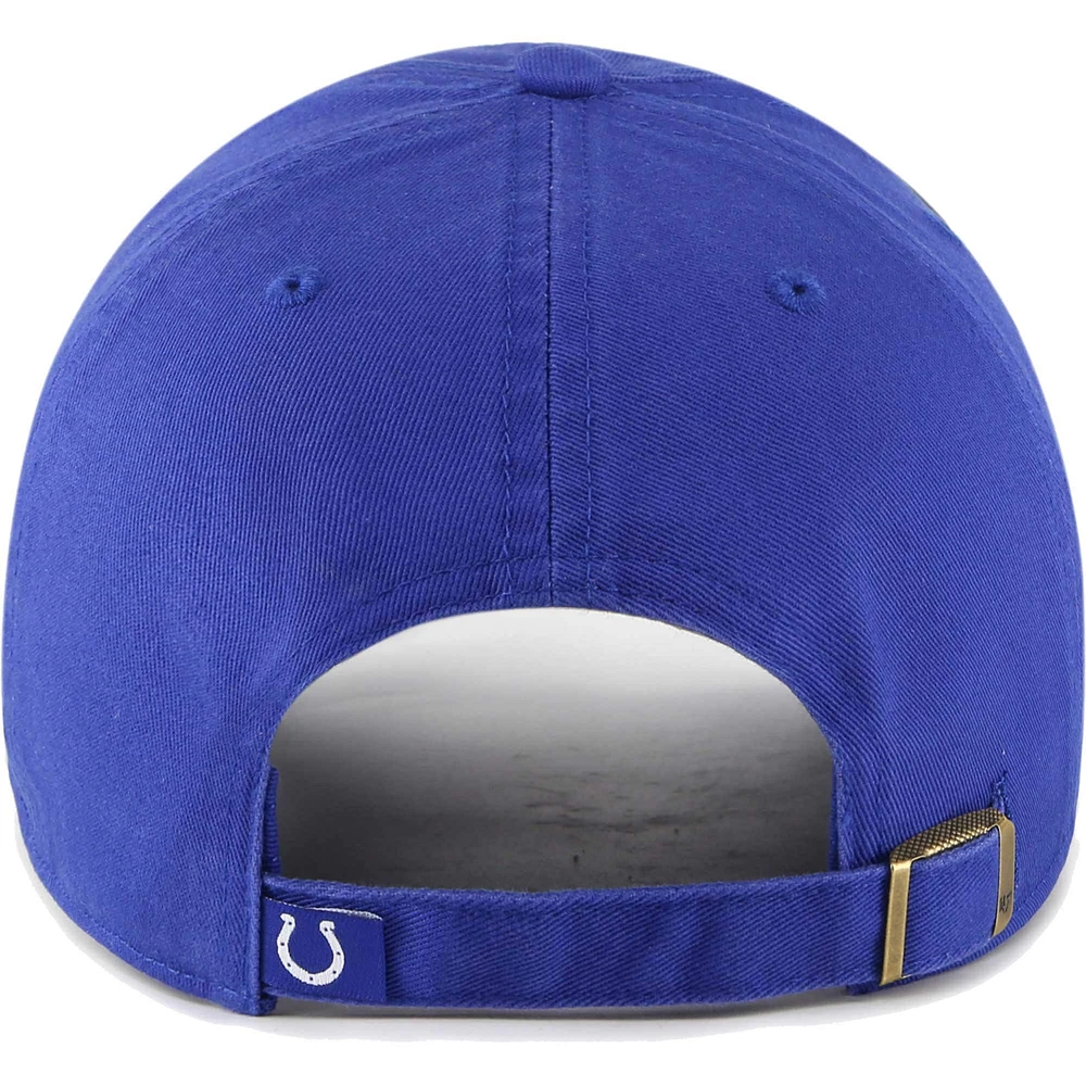 Casquette réglable '47 Royal Indianapolis Colts Sidney Clean Up pour femme