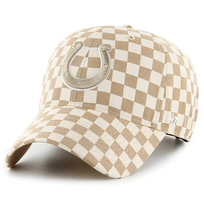 Casquette réglable '47 Tan Indianapolis Colts Vibe Check Clean Up pour femmes