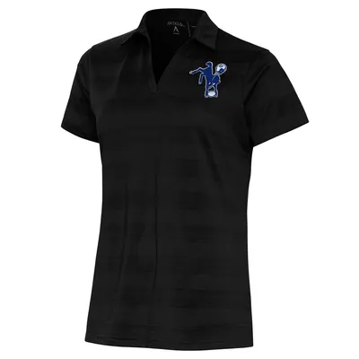 Indianapolis Colts Antigua Women's Throwback Logo Compass Polo