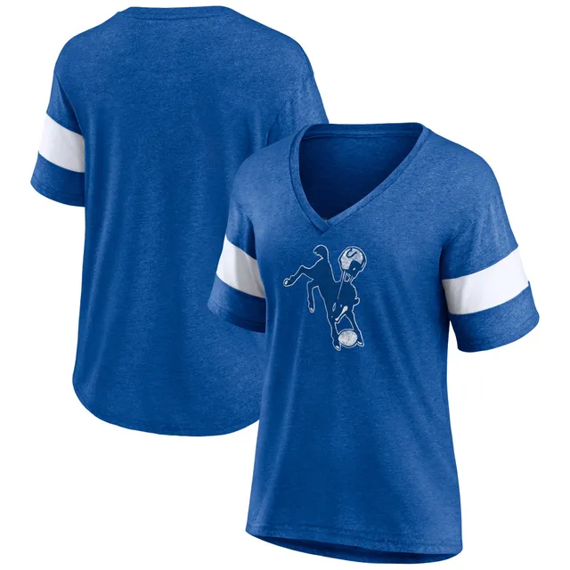 1958 Baltimore Colts Artwork: Women's Tri-Blend V-neck T-Shirt