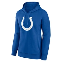 Fanatics pour femmes Jonathan Taylor Royal Indianapolis Colts Player Icon Nom et numéro Pull à capuche col en V