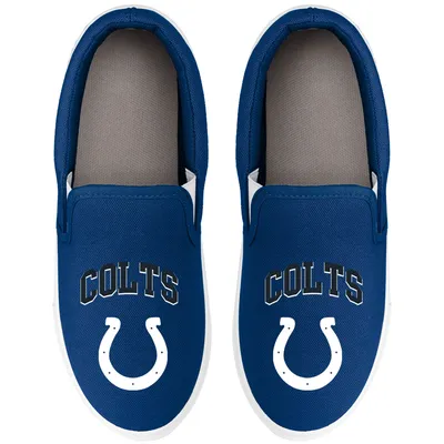 Indianapolis Colts FOCO Women's Big Logo Slip-On Sneakers