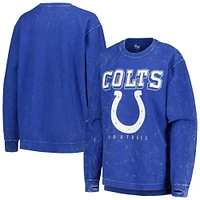 Sweat-shirt G-III 4Her by Carl Banks Royal Indianapolis Colts confortable pour femme