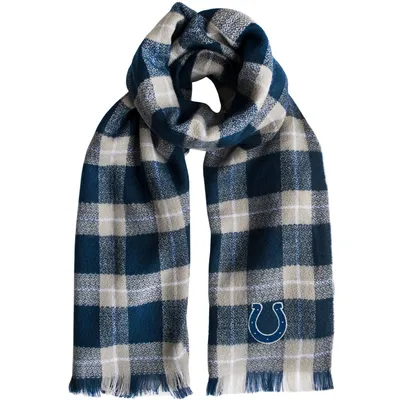 Indianapolis Colts Little Earth Women's Plaid Blanket Scarf
