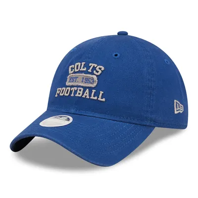 Indianapolis Colts New Era Women's Formed 9TWENTY Adjustable Hat - Royal