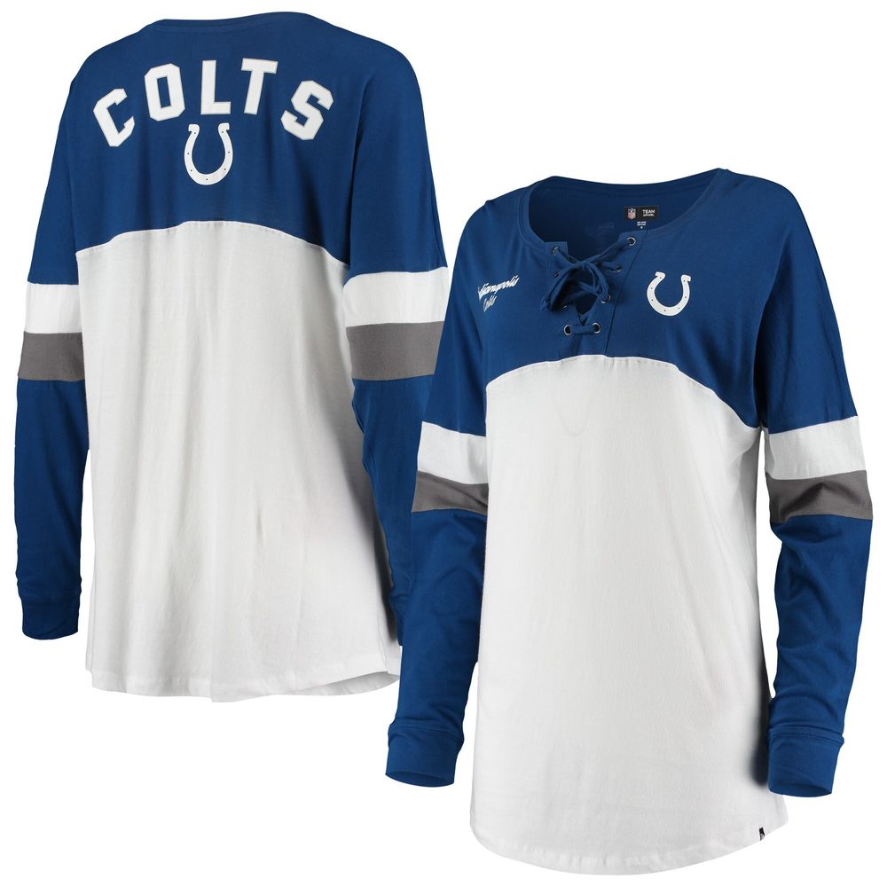 New Era Women's New Era White/Royal Indianapolis Colts Athletic