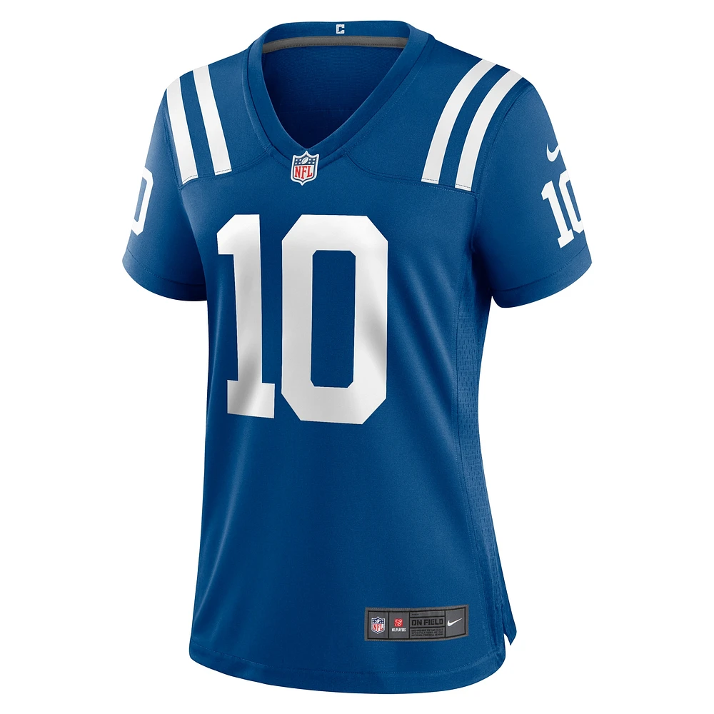 Maillot de match Nike Adonai Mitchell Royal Indianapolis Colts pour femme