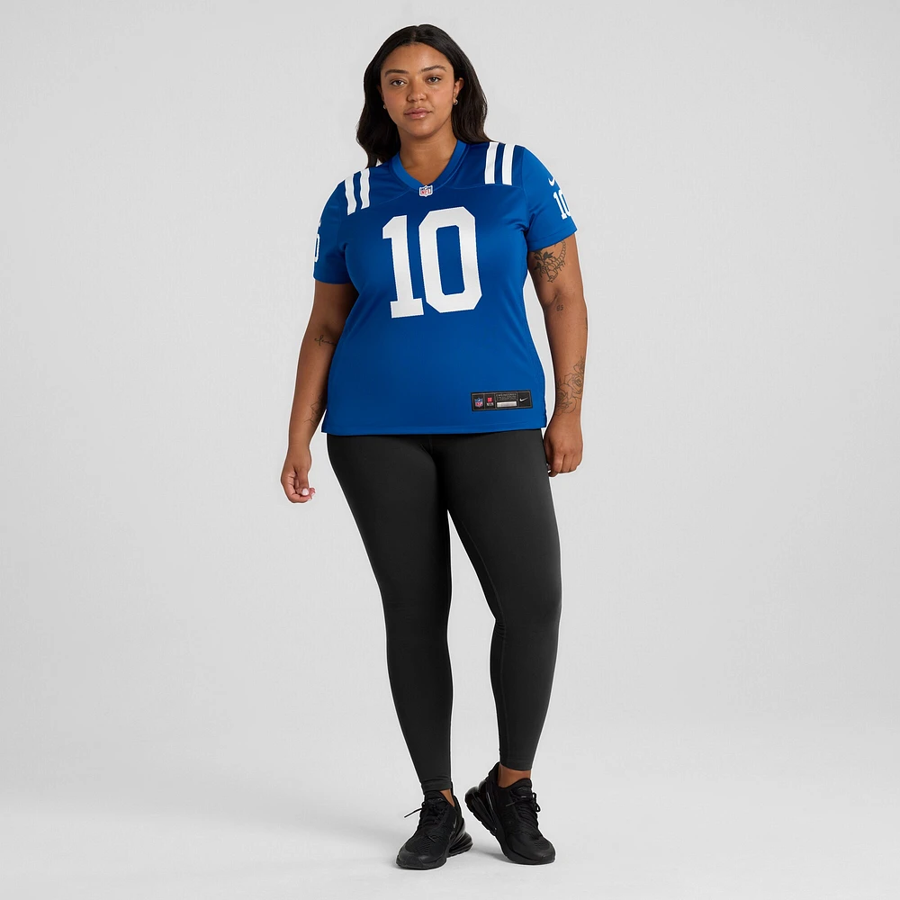 Maillot de match Nike Adonai Mitchell Royal Indianapolis Colts pour femme