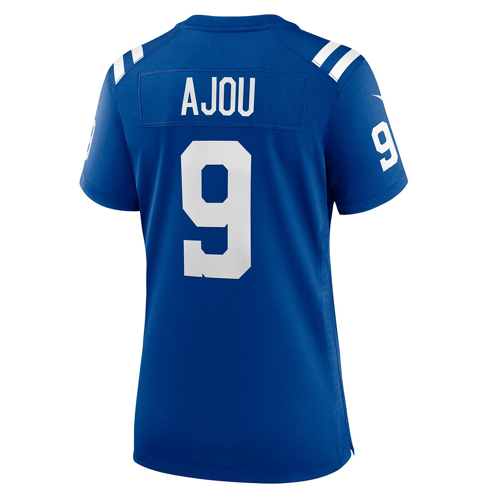 Maillot de match l'équipe Nike Ajou Royal Indianapolis Colts pour femme