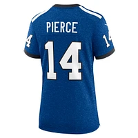 Maillot de jeu Alec Pierce Royal Indianapolis Colts Indiana Nights pour femme Nike